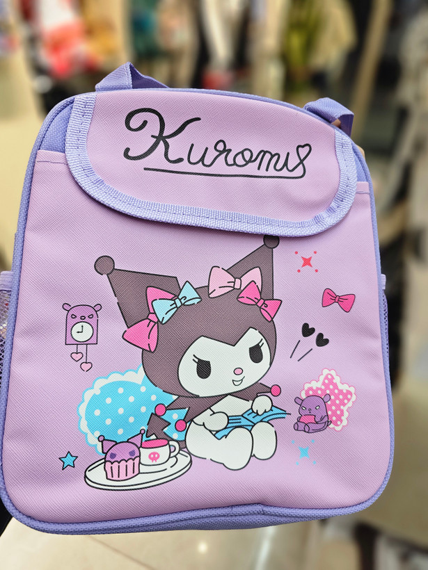 کیف غذای عایقدار کودک کرومی مدل Cute Kuromi Lunch Bag