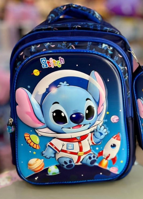 کوله پشتی کودک استیچ فضانورد برجسته مدل Space Stitch