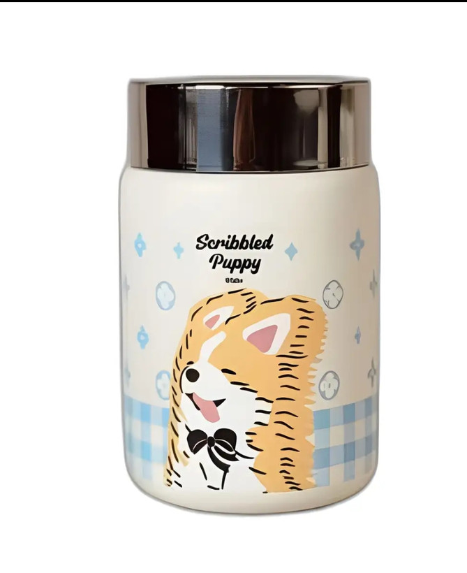 مینی فلاسک فانتزی FABO مدل Puppy استیل SUS 316 ظرفیت ۲۳۰ میلیلیتر