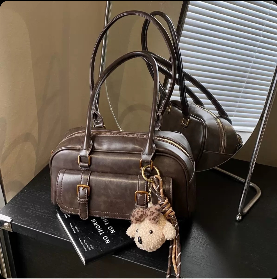 کیف دستی و دوشی وارداتی زنانه مدل کلاسیک چرم PU