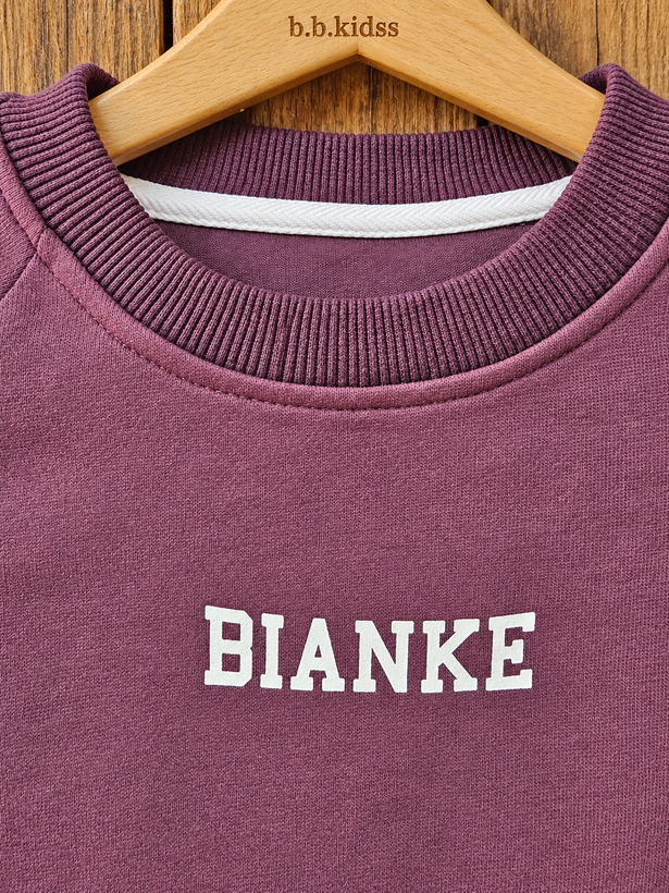 ست اسپرت بچگانه BIANKE وارداتی زرشکی دورس دو نخ